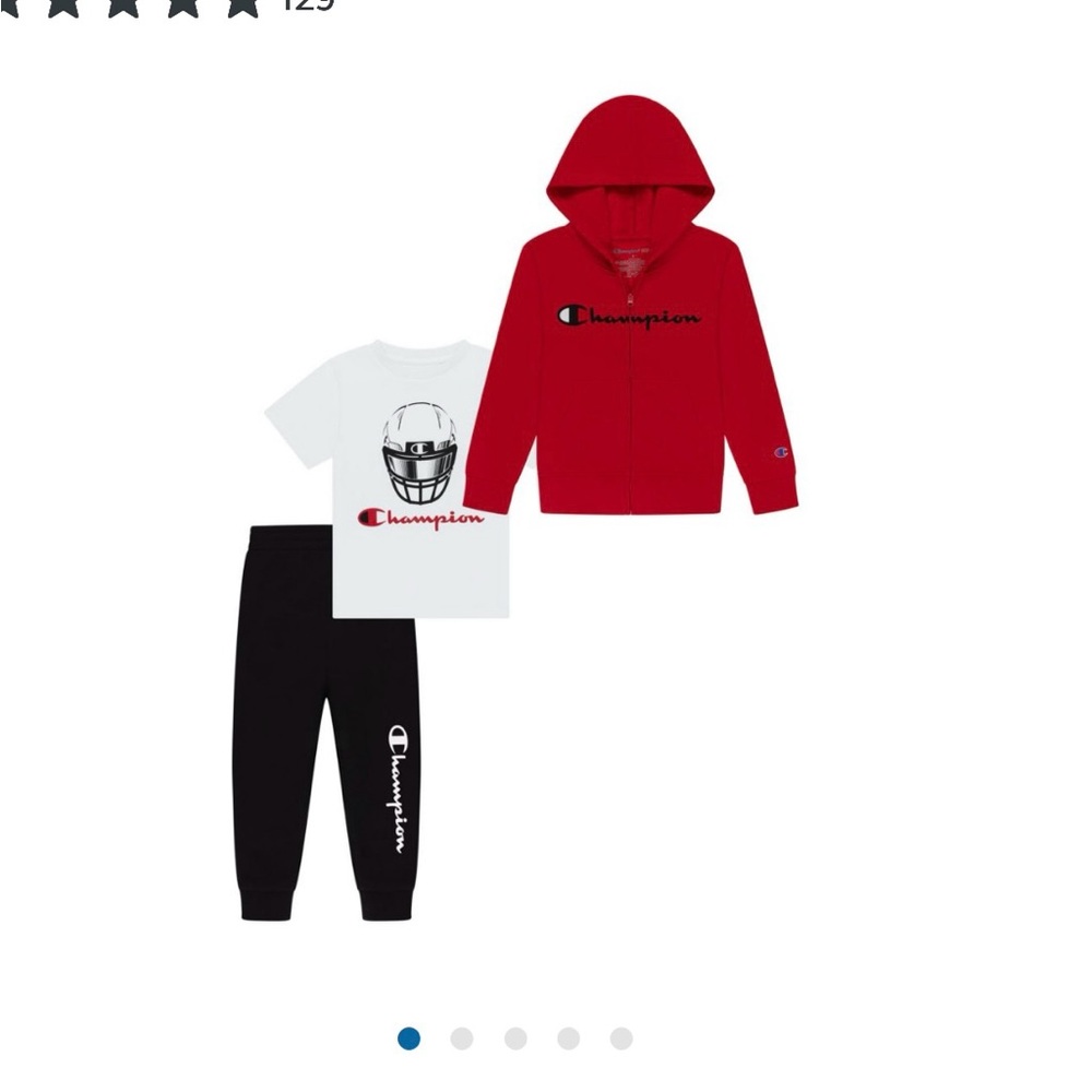 18 month, champion, three-piece set